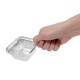 Fiesta recyclebare foliecontainer 100 ml – zilveren aluminium bakjes (200 stuks)