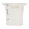 Cambro FreshPro CamRound Container 3,8L - Ronde GN Bak Polypropyleen Helder