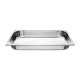 Nisbets Essentials RVS Gastronormbak 65mm - Set van 3 GN 1/1 Bakken