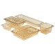 Cambro GN Bak 1/9 Gastronorm 100mm – Hoge Hitte Polycarbonaat, Geel
