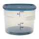 Cambro FreshPro CamRound container 11,4L - Polypropyleen GN bak Helder