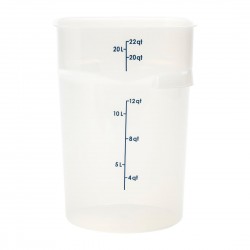 Cambro FreshPro CamRound container 20,8L – Polypropyleen, Helder