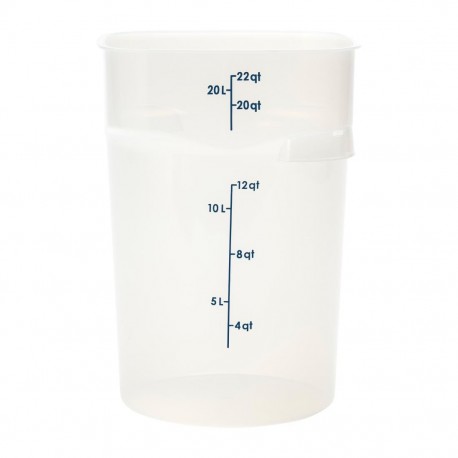 Cambro FreshPro CamRound container 20,8L – Polypropyleen, Helder