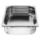 Nisbets Essentials RVS Gastronorm Bak 1/1 100mm - Set van 3 stuks