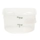 Cambro FreshPro CamRound container 1,9 L – transparant, polypropyleen