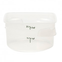 Cambro FreshPro CamRound container 1,9 L – transparant, polypropyleen