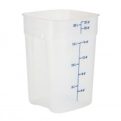 Cambro FreshPro CamSquare Container 20,8 L - Helder Polypropyleen GN Bak