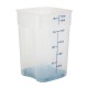 Cambro FreshPro CamSquare Container 20,8 L - Helder Polypropyleen GN Bak