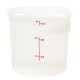 Cambro FreshPro CamRound Container 5,7L – Polypropyleen GN Bak Helder
