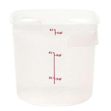 Cambro FreshPro CamRound Container 5,7L – Polypropyleen GN Bak Helder