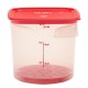 Cambro FreshPro CamRound Container 5,7L – Polypropyleen GN Bak Helder