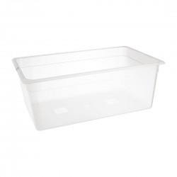 Nisbets Essentials polypropyleen GN bak 1/1 Gastronorm 200 mm - Helder