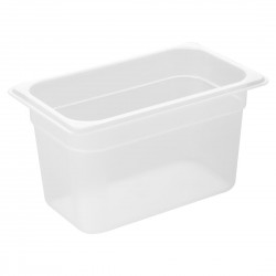 Nisbets Essentials GN Bak 1/4 Polypropyleen 150mm – Helder, 3,7L