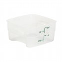 Cambro FreshPro CamSquare container 1,9L - Helder Polypropyleen GN bak