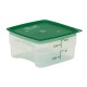 Cambro FreshPro CamSquare container 1,9L - Helder Polypropyleen GN bak