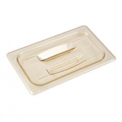 Cambro Hittebestendig 1/4 Gastronorm Deksel met Handvat - Geel