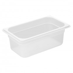 Nisbets Essentials polypropyleen GN 1/4 bak 100mm - Helder