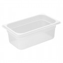 Nisbets Essentials polypropyleen GN 1/4 bak 100mm - Helder