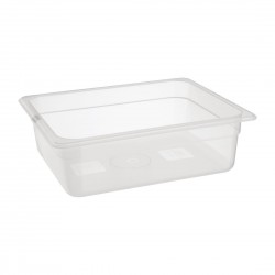 Nisbets Essentials GN 1/2 bak polypropyleen 10cm - helder, 5,9L