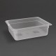 Nisbets Essentials GN 1/2 bak polypropyleen 10cm - helder, 5,9L