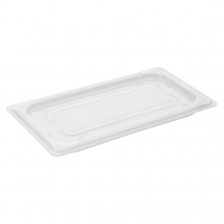 Nisbets Essentials polypropyleen gastronormdeksel 1/4 GN – Helder