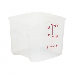 Cambro FreshPro CamSquare container 5,7L - GN bak Polypropyleen Helder