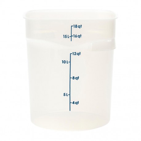 Cambro FreshPro CamRound Container 17,2L – Helder Polypropyleen