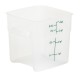 Cambro FreshPro CamSquare Container 3,8L Polypropyleen Helder