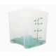 Cambro FreshPro CamSquare Container 3,8L Polypropyleen Helder