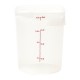Cambro FreshPro CamRound container 7,6 L - Helder Polypropyleen GN bak