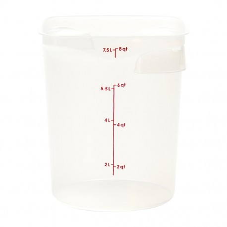 Cambro FreshPro CamRound container 7,6 L - Helder Polypropyleen GN bak