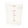 Cambro FreshPro CamRound container 7,6 L - Helder Polypropyleen GN bak