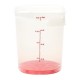 Cambro FreshPro CamRound container 7,6 L - Helder Polypropyleen GN bak