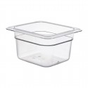 Cambro polycarbonaat bak GN 1/6 10cm – Helder