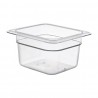 Cambro polycarbonaat bak GN 1/6 10cm – Helder