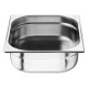 Nisbets Essentials RVS 1/2 Gastronorm Bak 100mm - Set van 3 GN Bakken