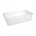 Nisbets Essentials polypropyleen GN 1/1 gastronorm bak 15cm - Helder