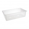 Nisbets Essentials polypropyleen GN 1/1 gastronorm bak 15cm - Helder