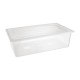 Nisbets Essentials polypropyleen GN 1/1 gastronorm bak 15cm - Helder