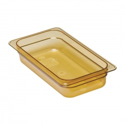 Cambro GN Bak 1/3 Gastronorm 65mm – Polycarbonaat Hoge Hitte, Geel