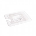 Vogue polycarbonaat deksel met lepeluitsparing GN 1/6