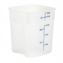 Cambro FreshPro CamSquare container 17,2L - GN bak Polypropyleen Helder