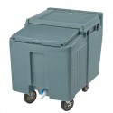 Cambro IJscaddy met Schuifdeksel Leisteenblauw - HDPE Thermobox voor Ijs