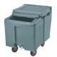Cambro IJscaddy met Schuifdeksel Leisteenblauw - HDPE Thermobox voor Ijs