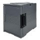 Vogue Thermo-Box 600 Voorlader Box Zwart voor GN Bak - 465x610x630mm