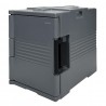 Vogue Thermo-Box 600 Voorlader Box Zwart voor GN Bak - 465x610x630mm