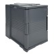 Vogue Thermo-Box 600 Voorlader Box Zwart voor GN Bak - 465x610x630mm