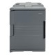 Vogue Thermo-Box 600 Voorlader Box Zwart voor GN Bak - 465x610x630mm