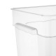 Hygiplas polycarbonaat vierkante opbergbak 20L - Helder