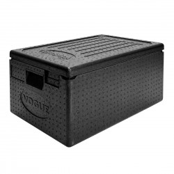 Vogue Geïsoleerde EPP Voedsel Transport Box 46L GN Formaat - Zwart